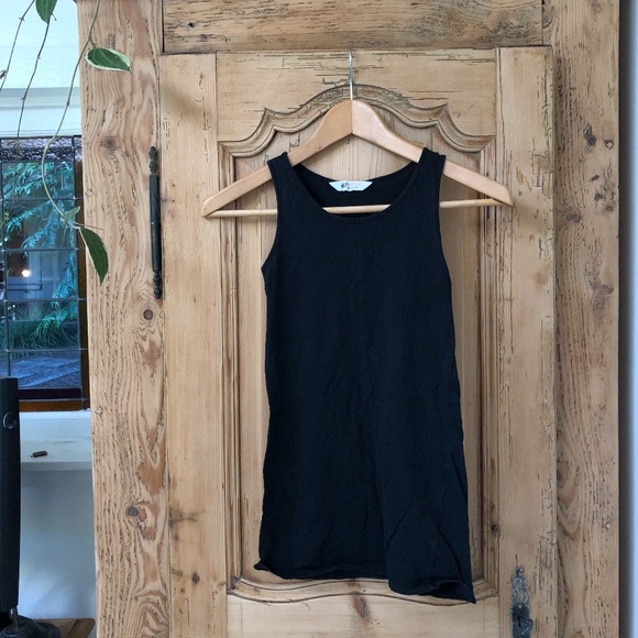 BLACK TANK TOP - Picture 1 of 3